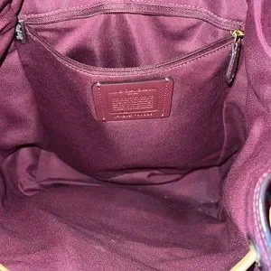 Coach | Bags | Peach Coach Leather Backpack | Poshmark display picture 1